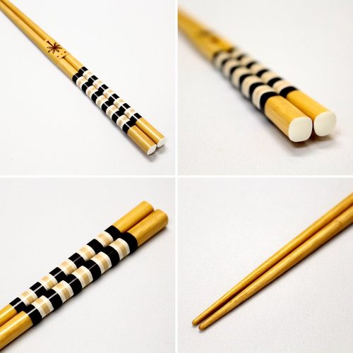 箸 フォレストボーダー 23cm 8セット