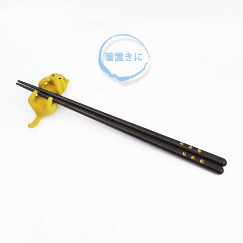 だっこ猫 シリコン箸置付 ちゃとら 2セット