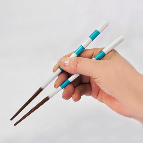 食洗箸 ネオン ブルー 18cm 3セット