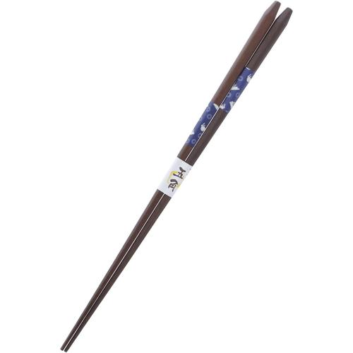 菜箸 五角 幸うさぎ ブルー 33cm 3セット