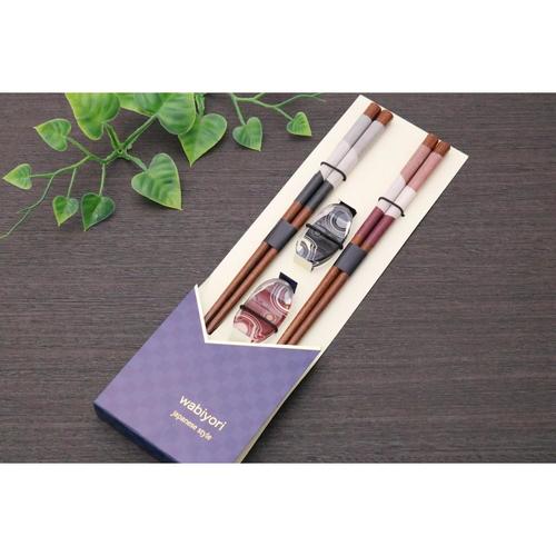 箸置き付2膳組 絹風