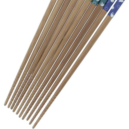 来客用箸 すす竹 幸うさぎ 5膳組 2セット