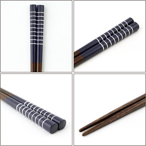 箸箸箱セットランチタイム ラインB18cm3セット