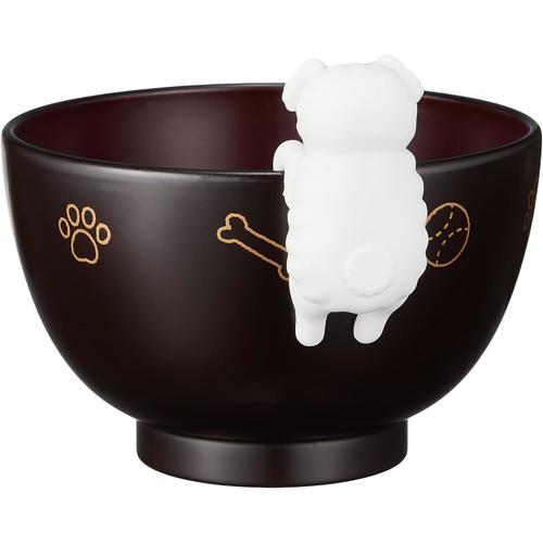 箸置付汁椀 プードル 2セット