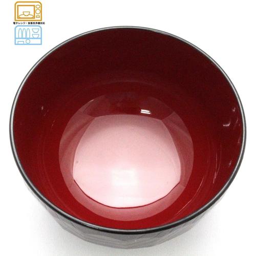 PC汁椀 食洗 縞亀甲 4セット