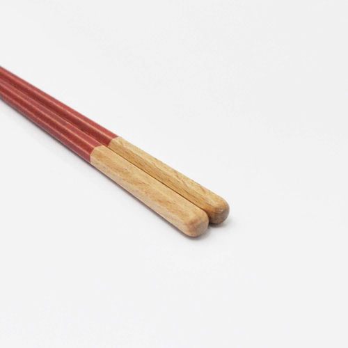 食洗箸 Haze Kids チェリーレッド3セット