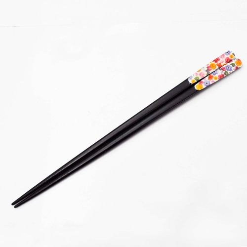 箸 フラワーミニー長天削 カラフル