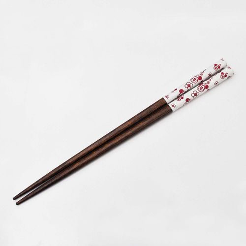 食洗箸 乾漆総柄ミニー 2セット