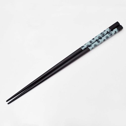 食洗箸 和紋ミッキー ブルー 2セット