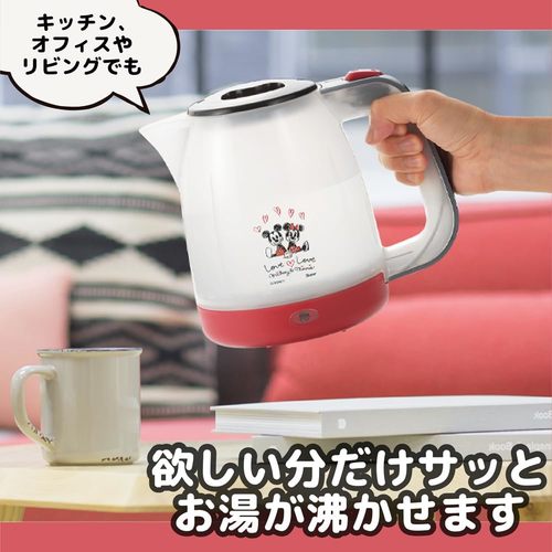 電気ケトル 1.1L ミッキー&ミニー