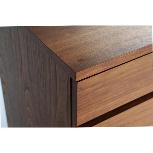 ウォルナットデスクチェスト W400