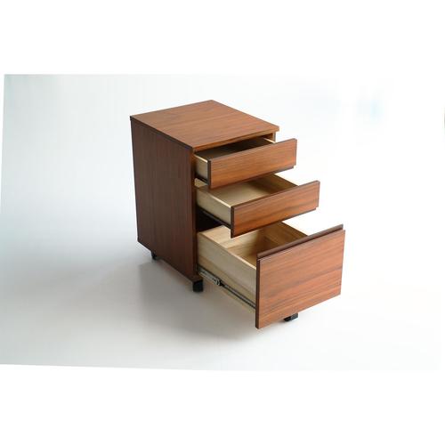 ウォルナットデスクチェスト W400