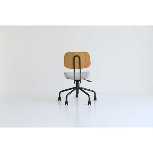 aven オフィスチェア ライトグレー