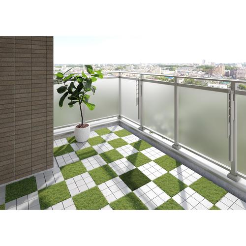 人工芝タイルデッキ