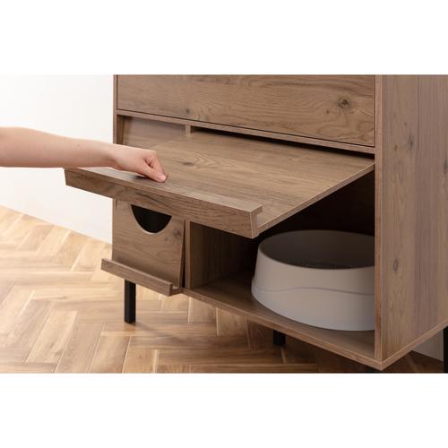 キャットトイレタリーキャビネット収納付き AT/B