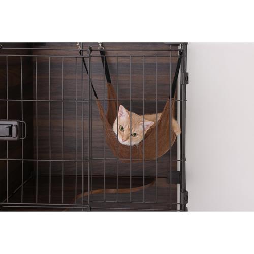 ファニチャースタイルケージ2段 ウォールナット