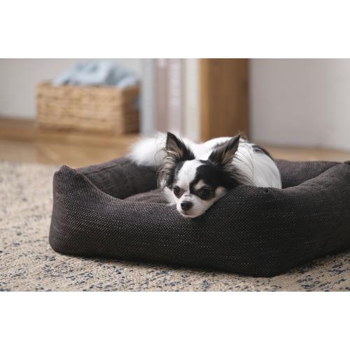 ツイードスタイルベッド ブラウン