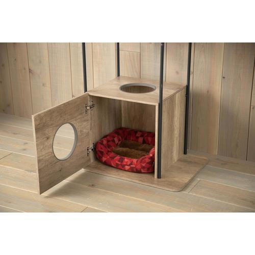 キャットウッディシェルフ 130 ブラウン