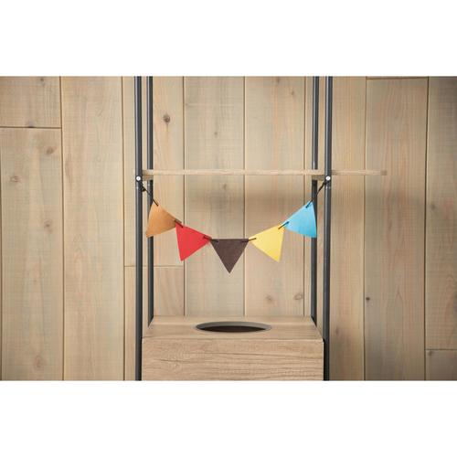 キャットウッディシェルフ 150 ブラウン