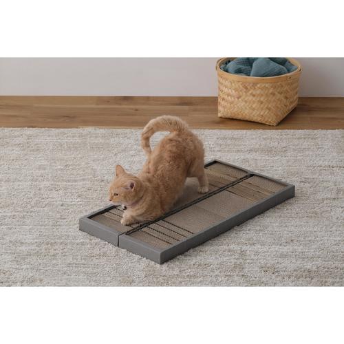 やすり付き爪とぎ ブラウン