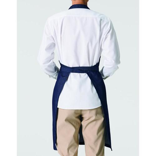 胸当てエプロンFK7190ネイビーF