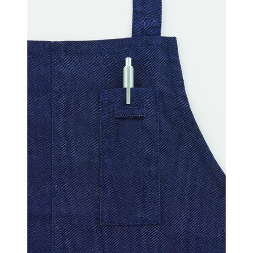 胸当てエプロンFK7190ネイビーF