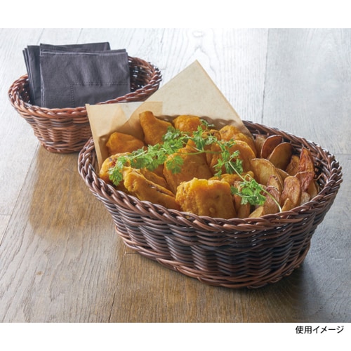 小判型バスケットOV−182−BRM 5セット