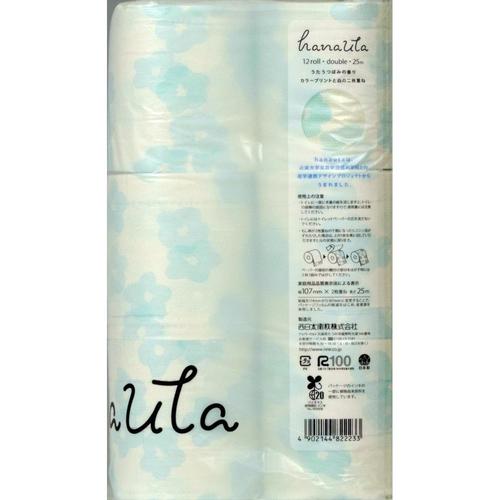 つぼみハナウタプリント 12W 6個