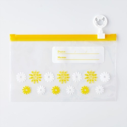 チャーム付スライダー式チャック袋S/20枚入×6