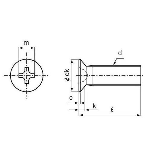 クロメ−ト(+)サラ小D=7小頭 4×1