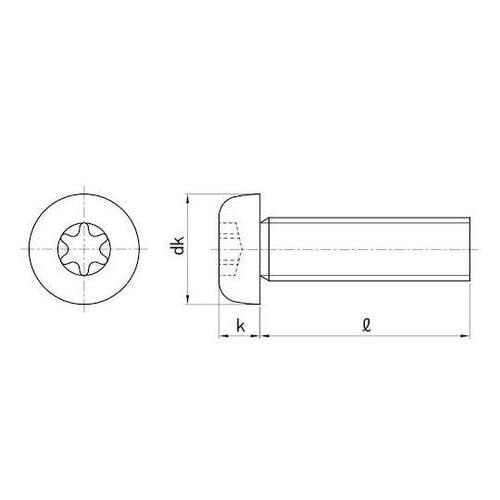 ステン TRXナベ小ネジ 5×12 (5
