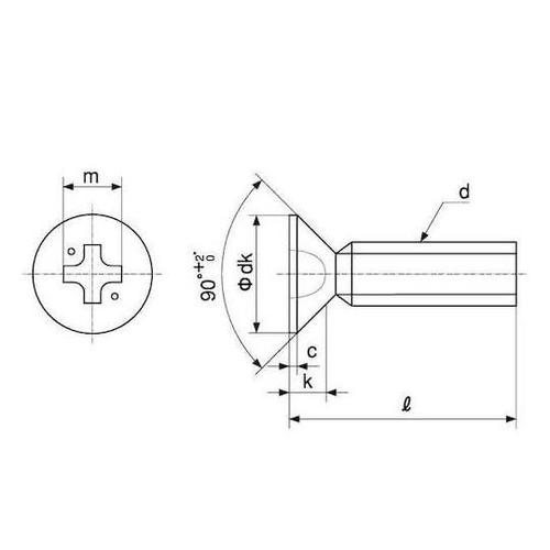 A4−70(+)皿小ネジSUS316L