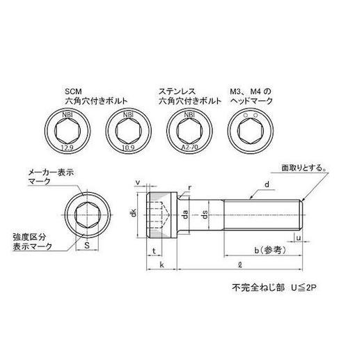 ニッケル CAP 日本鋲螺 24 × 1