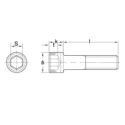 CAP(ウィット 3/4×100 (20