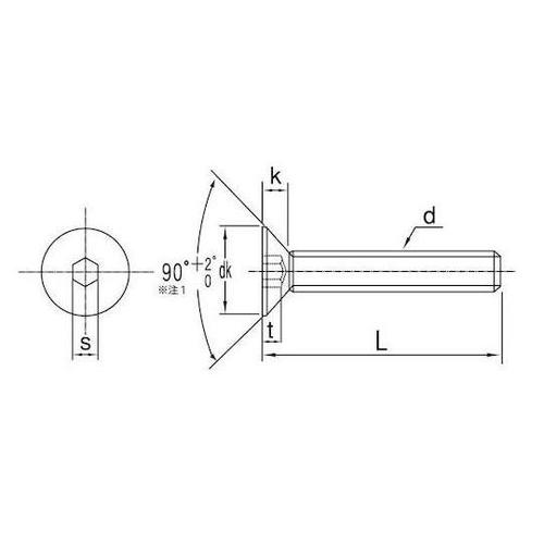 アロック SUSサラCAP 3×6 (5