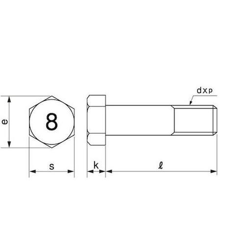 クロメ−ト 8マークBT(小形 半ネジ