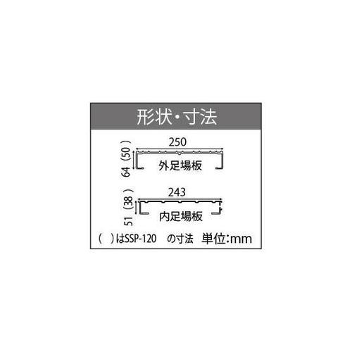 伸縮足場板 スライドピット SSP−17