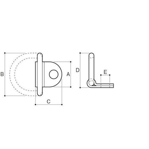 PGH−1 グランドフック1型ステンレス