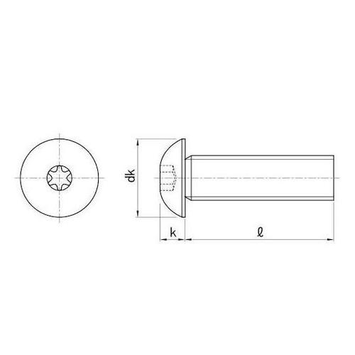 ステンTRXトラス小ネジ 3×8 (20