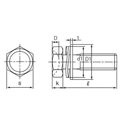 組込みねじ DR SP=3(十字無アプ)