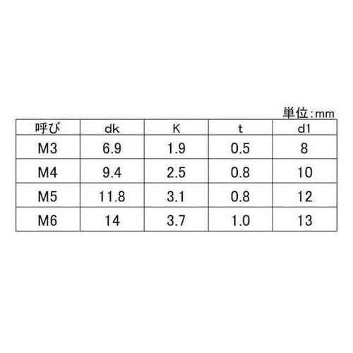 組込みねじ (+)トラスP=N(ナイロン