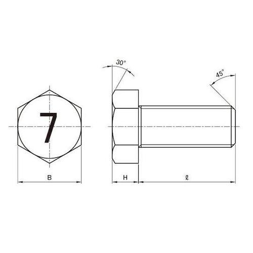 クロメート 7マークBT(小形 全ネジ(