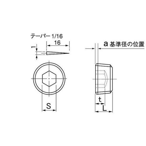 プラグ(沈み(TKS PT 1/2 (1