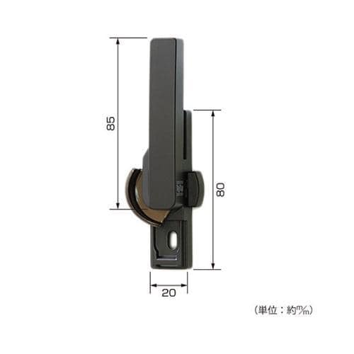 T25 アトモス2クレセント錠大ブロンズ