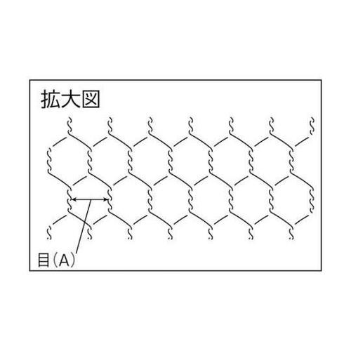 AK271625 亜鉛引亀甲金網