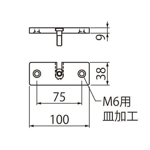 取付金具(NO.861自転車タイヤキャッ