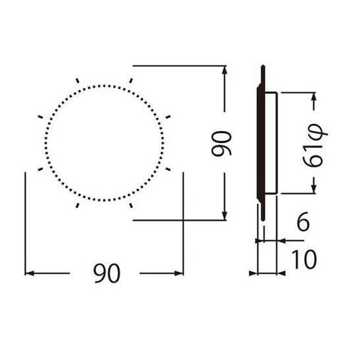 T−185 銀底遠州透大大焼付塗装