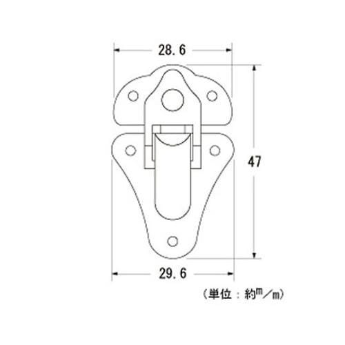 ZY−583 パッチン錠 中
