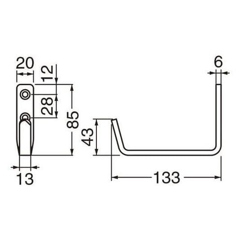 ST203フック3Lソフトミラー