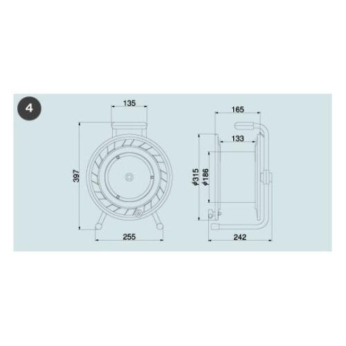 AP−501 コードリール 100V